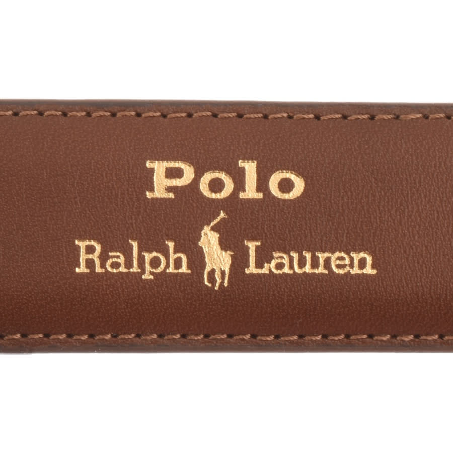 Alternative Image for ProductRalph Lauren Leather Belt Brown3